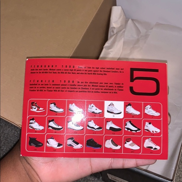 Jordan 5 retro low university blue - Picture 5 of 5